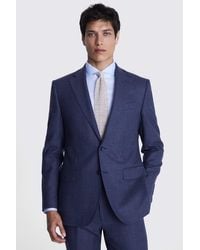 Moss - Tailored Fit Check Performance Suit Jacket - Lyst