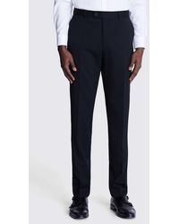 Ted Baker - Tailored Fit Twill Eco Trousers - Lyst
