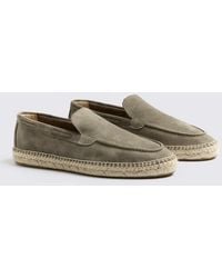 Moss - Spanish Suede Sage Espadrilles - Lyst