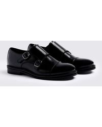 Moss - Chunky Double Monk Shoes - Lyst
