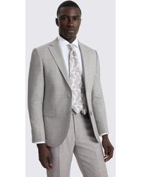 Moss - Slim Fit Light Marl Suit Jacket - Lyst