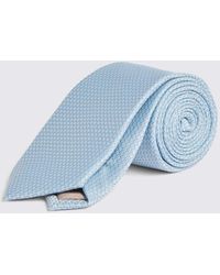 Moss - Sky Textured Tie - Lyst