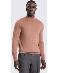 Moss - Dusty Merino Mock-Neck Jumper - Lyst