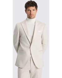 Moss - Slim Fit Light Camel Tuxedo Suit Suit Jacket - Lyst