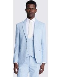 Moss - Slim Fit Light Donegal Tweed Suit Jacket - Lyst