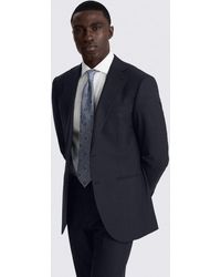 Moss - Tailored Fit Puppytooth Performance Suit Jacket - Lyst