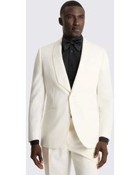 Moss - Tailored Fit Off- Shawl Lapel Tuxedo Suit Suit Jacket - Lyst