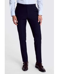 DKNY - Slim Fit Ink Performance Trousers - Lyst