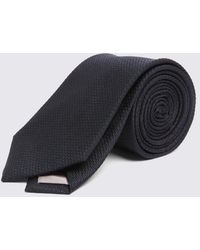 Moss - Silk Semi Plain Tie - Lyst
