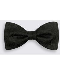 Moss - Silk Paisley Pre-Tied Bow Tie - Lyst