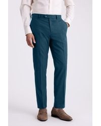 Moss - Tailored Fit Flannel Trousers - Lyst