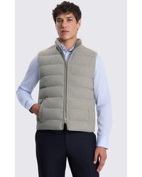 Moss - Wool-Blend Gilet - Lyst