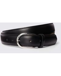 Moss - Italian Leather Belt - Lyst