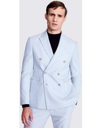 Moss - Slim Fit Light Flannel Suit Jacket - Lyst