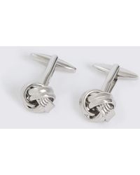 Moss - Knot Cufflinks - Lyst