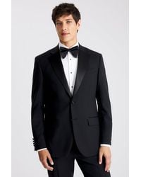 Moss - Regular Fit Notch Lapel Tuxedo Suit Jacket - Lyst