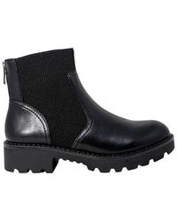 Buffalo Ankle Boots Plain Boots - Black