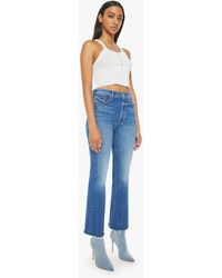 Mother - The Tripper Ankle Fray It'S A Small World Jeans - Lyst