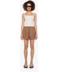 Natalie Martin - Jasper Shorts Grande Polka Dot & Tan - Lyst
