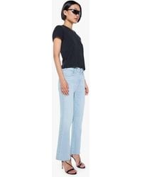 Mother - Petites The Lil Hustler Ankle Fray Ball's - Lyst
