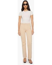 Mother - The Kick It Almond Buff Pants - Lyst