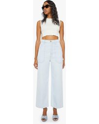 Mother - Snacks! High Waisted Smoothie Carpenter Ankle Over Ice Jeans - Lyst