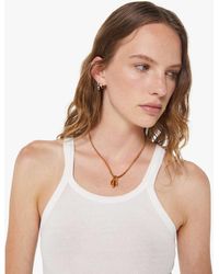 LUUDA - Suede Necklace Cowrie - Lyst