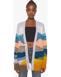 Mother - The Long Drop Cardigan Mountain High Sweater - Lyst