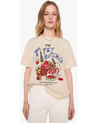 Mother - The Lowdown Tipsy Butcher T-Shirt - Lyst