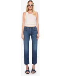 Mother - The Mid Rise Hiker Hover Fray That Belongs - Lyst