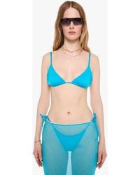 SPRWMN - Triangle Bikini Top - Lyst