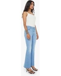 Mother - Petites The Lil Weekender Fray Satisfy Your Cravings Jeans - Lyst