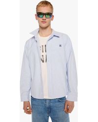 Mother - The Back To Square One Light Stripe Shirt - Lyst
