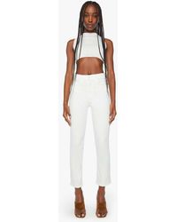 Mother - High Waisted Rider Ankle Fairest Of Them All Jeans - Lyst