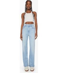 Mother - High Waisted Spinner Zip Heel Norway Dude Jeans - Lyst