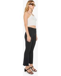 Mother - Petites The Lil' Hustler Ankle Fray Not Guilty Jeans - Lyst