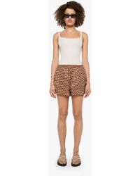 Natalie Martin - Jasper Shorts Grande Polka Dot & Tan - Lyst