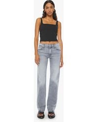 Mother - The Bookie Heel Drawing A Blank Jeans - Lyst