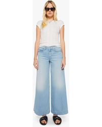 Mother - The Mid Rise Headliner Sneak Head Rush Jeans - Lyst