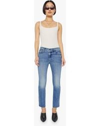 Mother - Petites The Lil' Mid Rise Dazzler Ankle We The Animals Jeans - Lyst