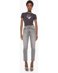 Mother - The Mid Rise Dazzler Ankle Mascara Meltdown Jeans - Lyst