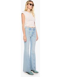 Mother - The Seamed Doozy Heel Out Of This World Jeans - Lyst