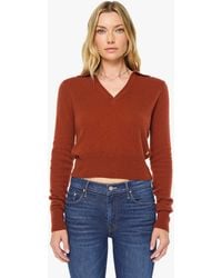 ÉTERNE - Vance Sweater Rust - Lyst