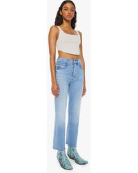 Mother - The Tripper Ankle Fray All Over The Map Jeans - Lyst