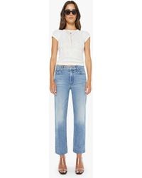 Mother - The Kick It Ankle Birds Gone Wild Jeans - Lyst