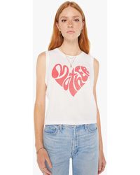 Mother - The Strong And Silent Type Heart T-shirt - Lyst