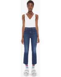 マザーTHE INSIDER ANKLE FRAY カラーデニム25 新品未使用 購入し