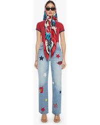 Mother - La Doublej X The Maven Sneak Star Of Show Jeans - Lyst