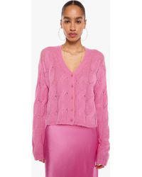SABLYN - Jolie Cable Cardigan Dahlia Shirt - Lyst