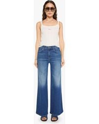 Mother - The Hustler Roller Double Sneak Wild Goose Chase Jeans - Lyst